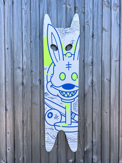 Sculpture murale "Brutal Kortex Edition" de Panhunker